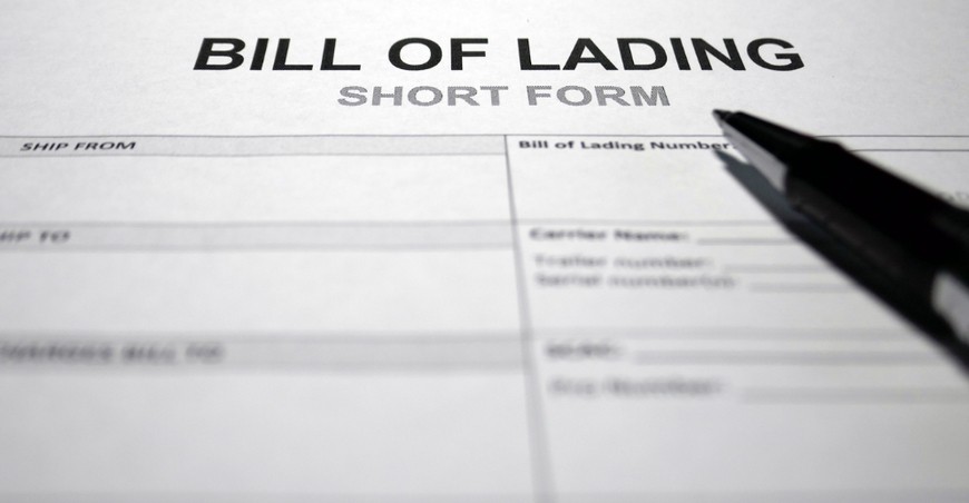 car shipping bill of lading