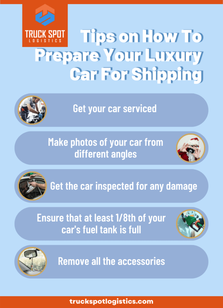 How prepare your luxury cars for shipping