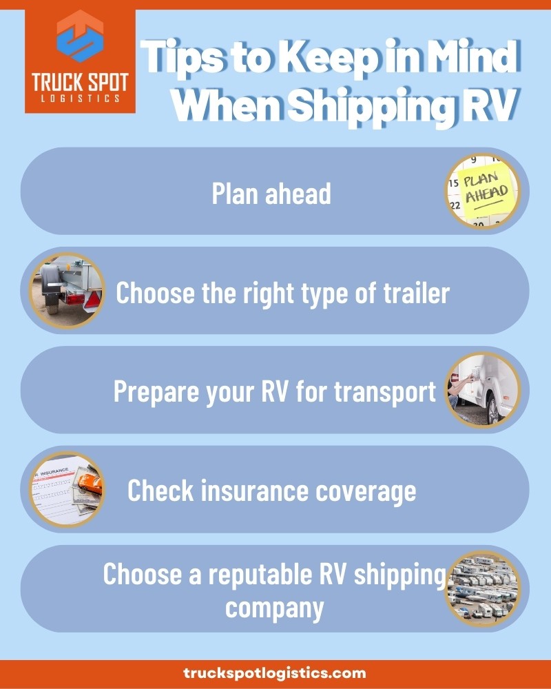 RV Shipping Tips and Advice