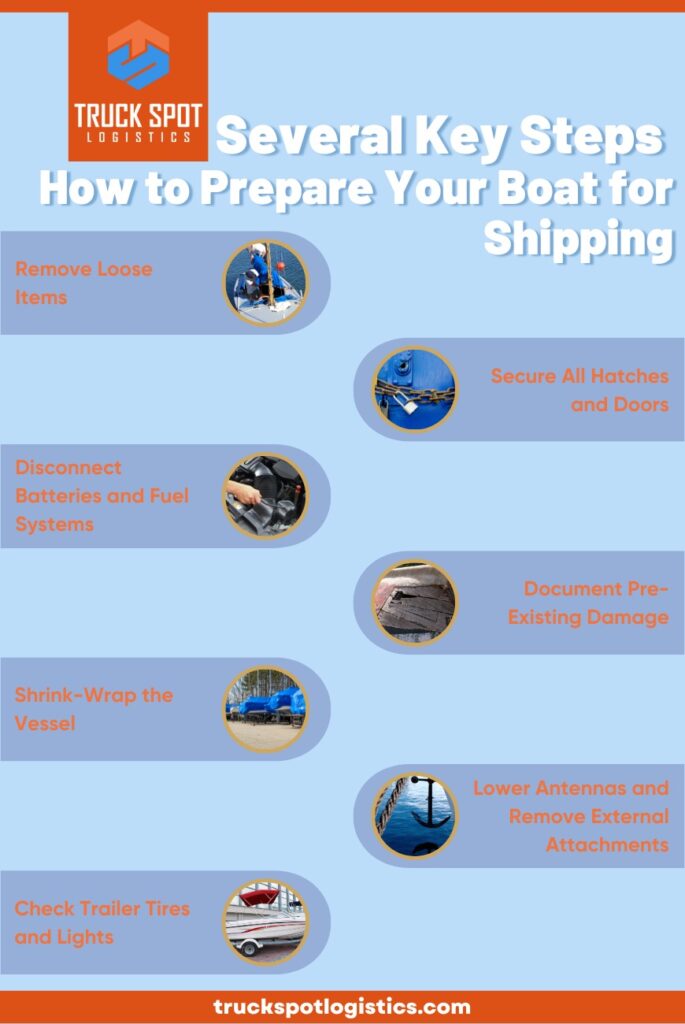 Step-by-step guide to prepare your boat for shipping