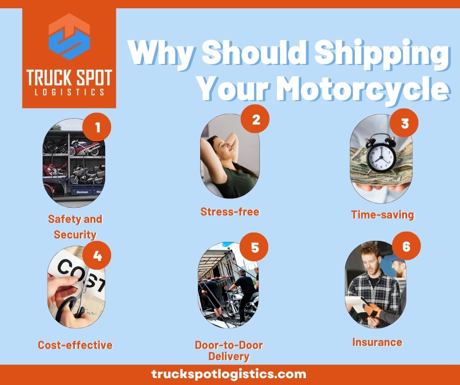 The benefits of shipping your motorcycle