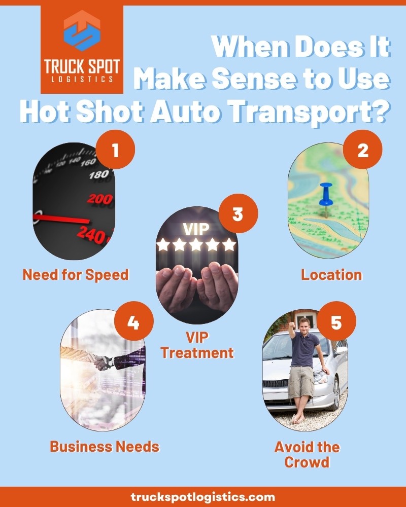 when to consider hot shot auto transport