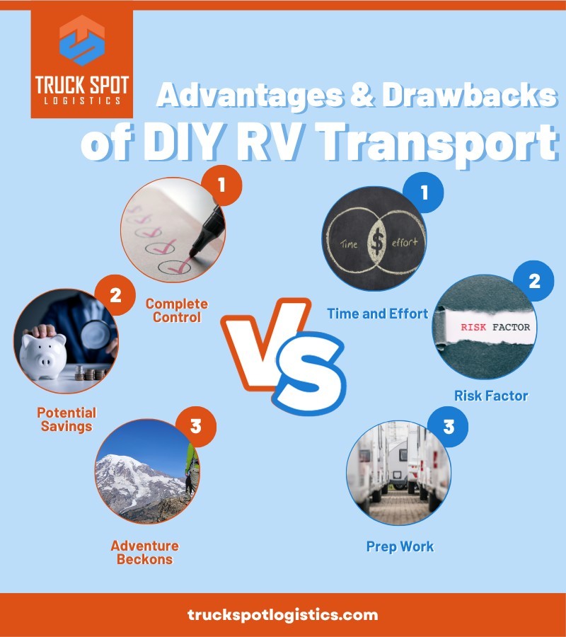 pros and cons of DIY RV Transport