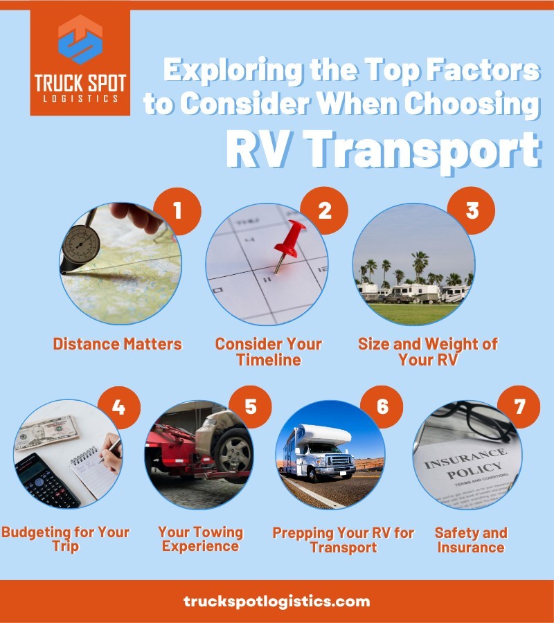 key factors to consider when choosing RV transport