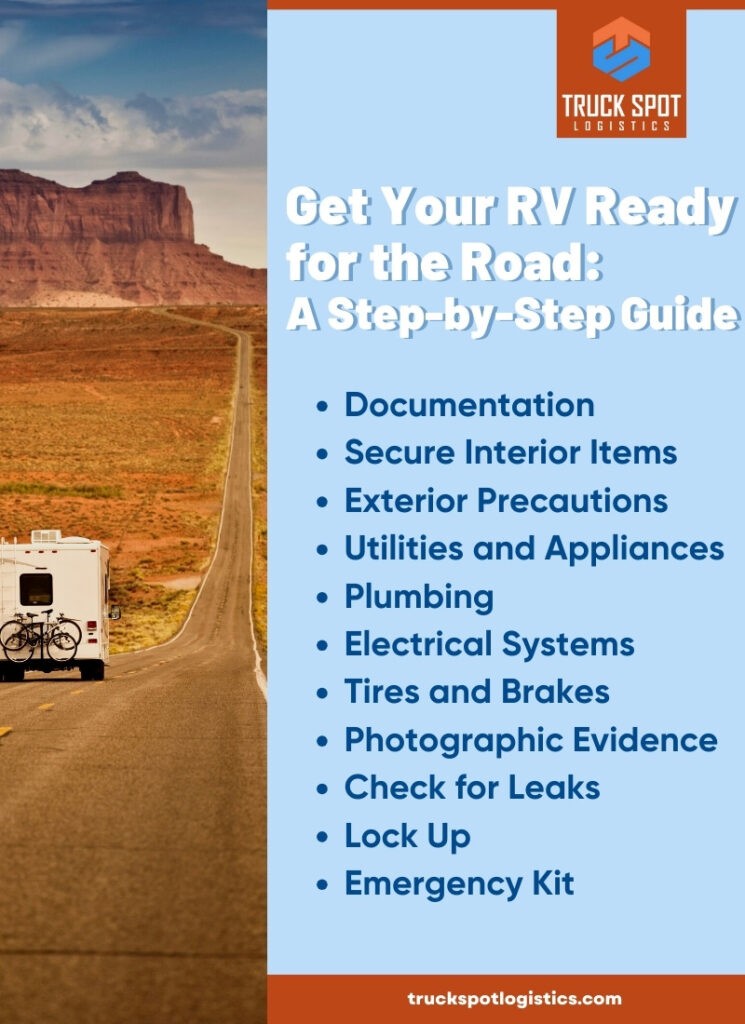 guide to preparing your RV for transport