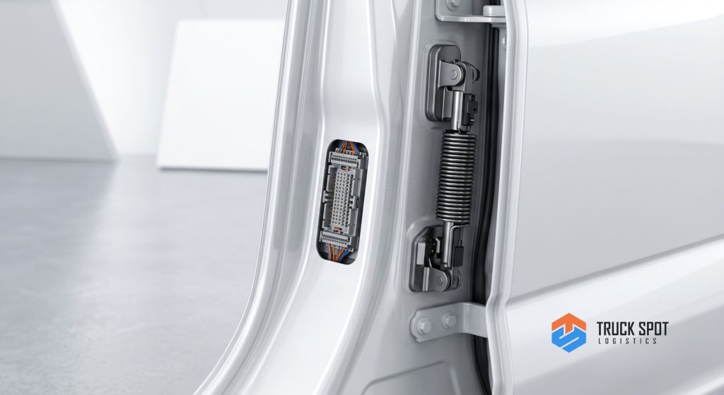 TSL How Much Does It Cost to Ship an SUV or Truck (7) Detailed view of a modern American electric SUV highlighting the precision needed for an accurate shipping quote.